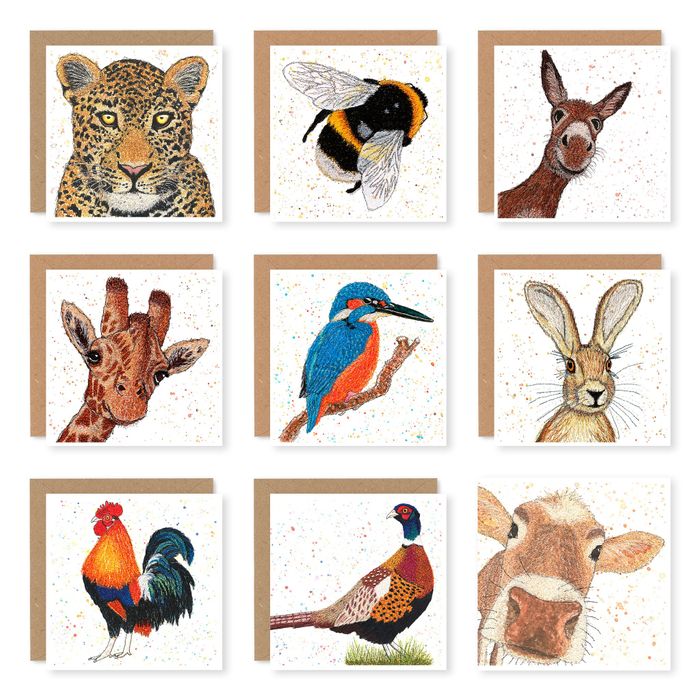 'Into the Wild' Collection - Animal Art