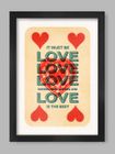 It Must Be Love Music Print