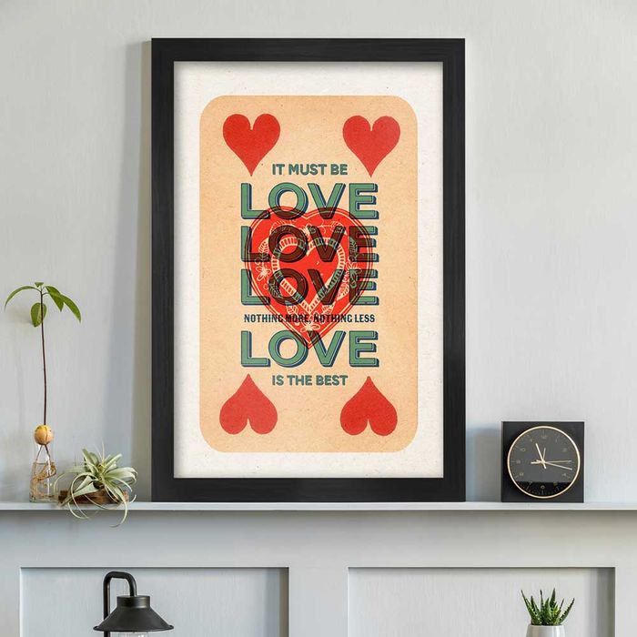 It Must Be Love Music Print