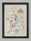 British Racecourses - Horse Racing Poster Print
