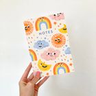 A5 Weather Faces Doodle Notebook