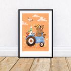 Tractor A4 Art Print