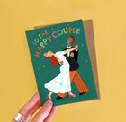 Happy Couple Wedding Card