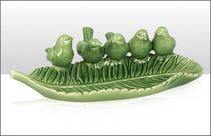 Ceramic Bird Feeders/Baths