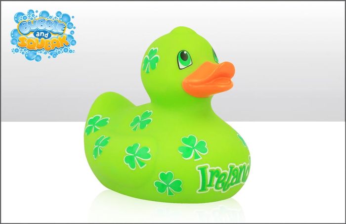 Bubble and Squeak Rubber Bath Toy Collection