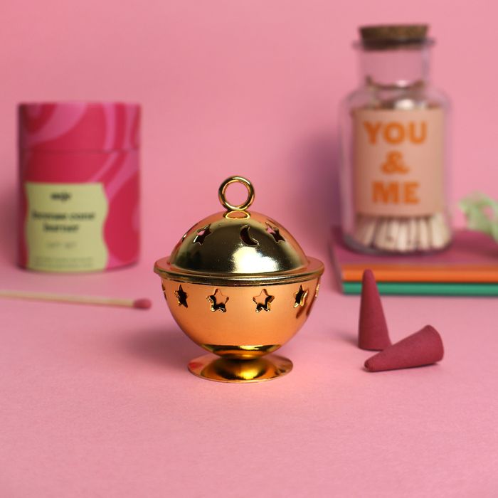 Incense Cone Burner Gift Set