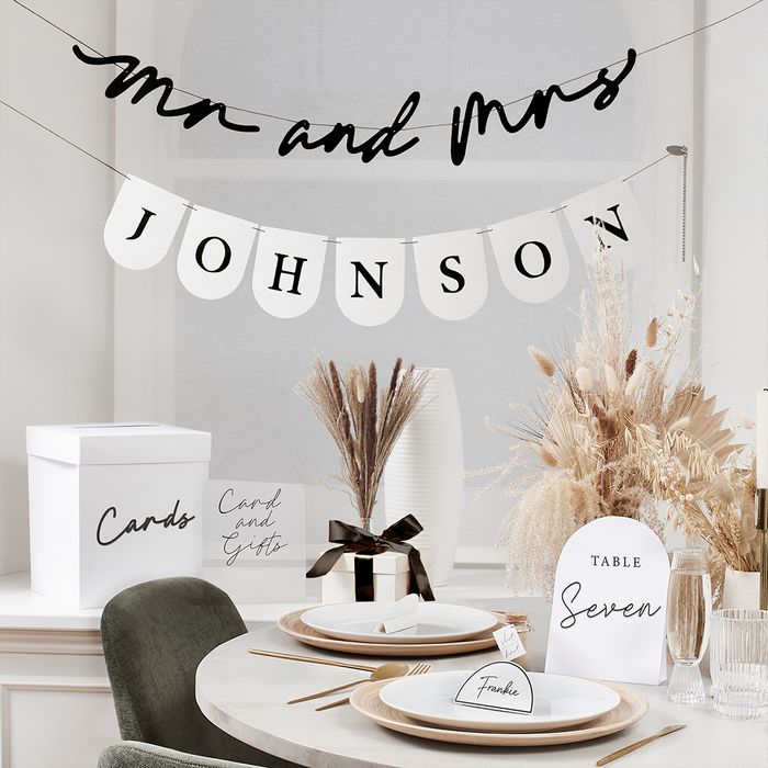 Monochrome Wedding