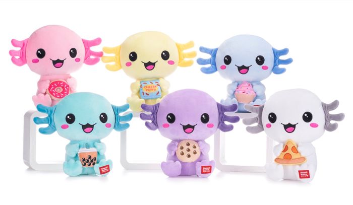 Kawaii Kuties Snaxolotl Plush Toy Assortment