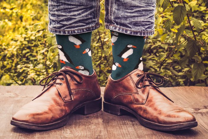 Sock Therapy Men's Bamboo Socks from Smiling Faces