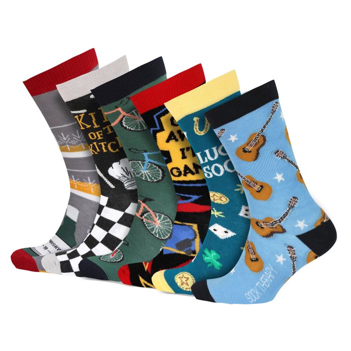 Sock Therapy Men's Bamboo Socks from Smiling Faces