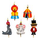 Smiling Faces 3D Novelty Cake Candles