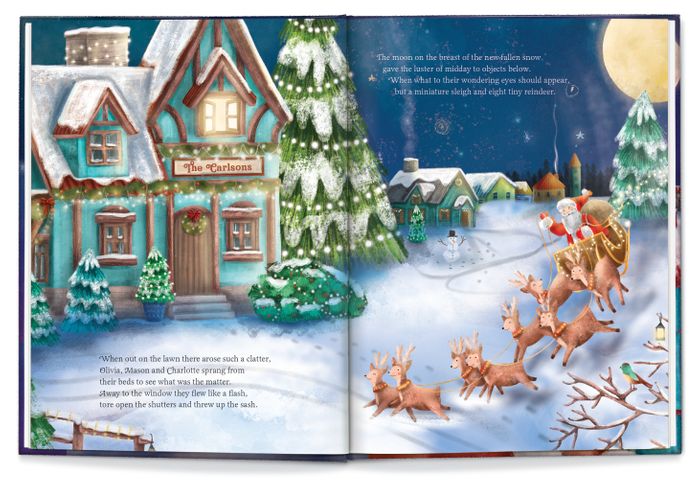 Our Family Night Before Christmas Personalised Book
