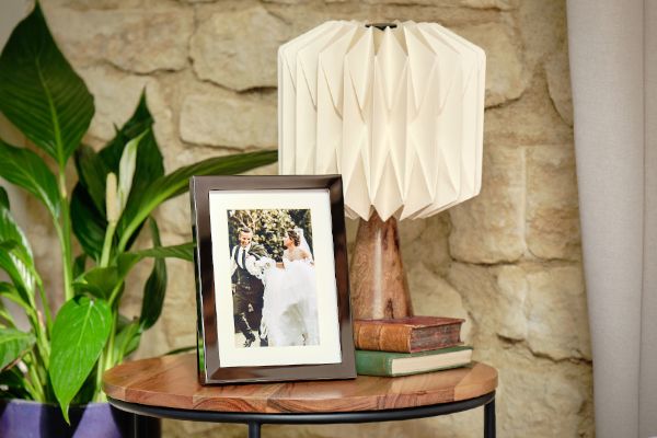 Mango Wood Table Lamp