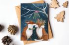 Yule Kiss - Festive Greeting Card