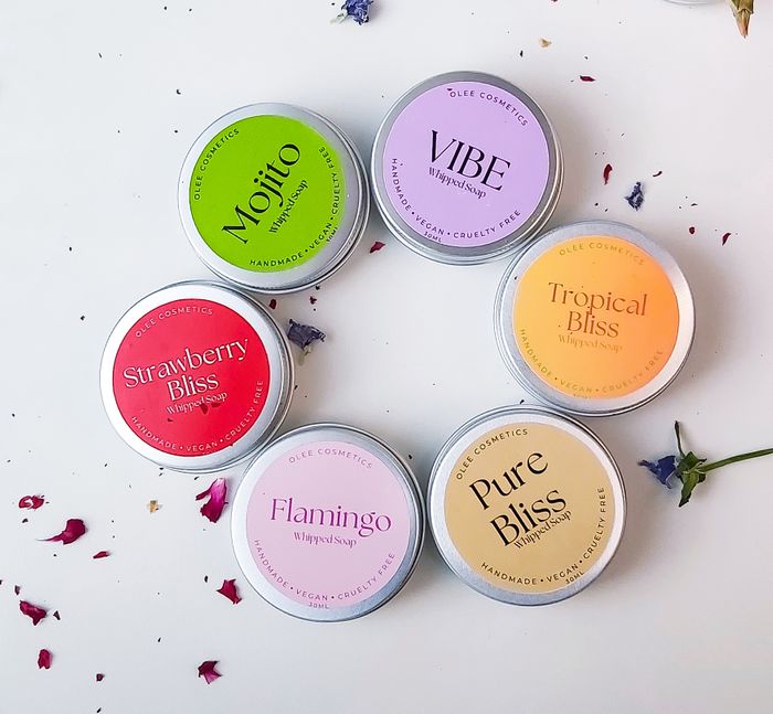 Natural Whipped Soaps