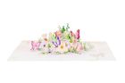 Colorful Butterflies Pop Up Card