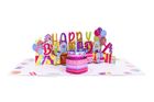 Blowable Happy Birthday Pop Up Card With Music And Lights