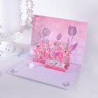 Musical Pop Up Card With Lights For Best Mom