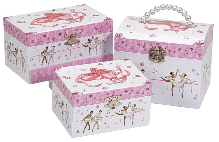 Ballet Shoe Musical Jewel Cases
