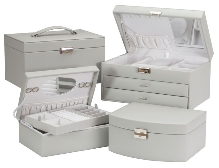 Bonded Leather Jewellery Cases