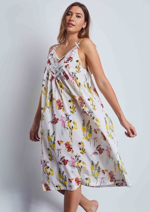 Long Stem Flora Shortie PJ Set