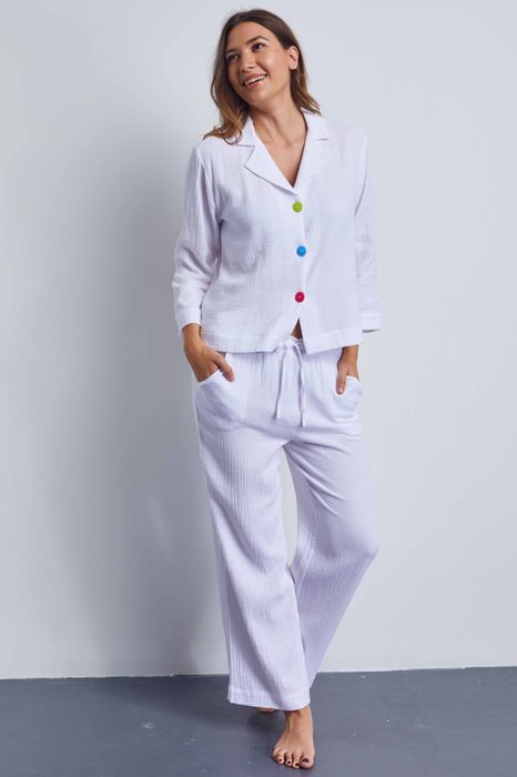 Seersucker Lounge PJ Set