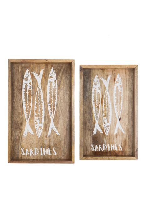 #9753 Pair of Sardine Trays
