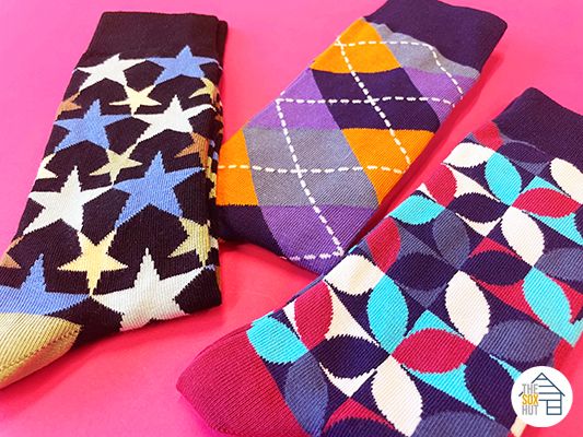Bold, Bright Fashion Socks