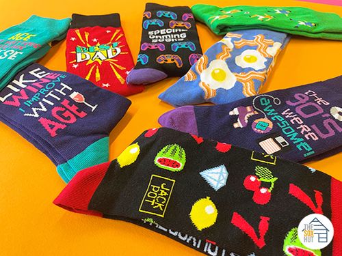 Fun, Bold And Eye-catching Design Socks