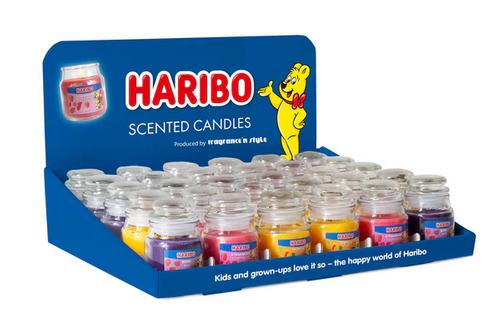 Haribo Counter Display All Year 30 x 85g Scented Candle