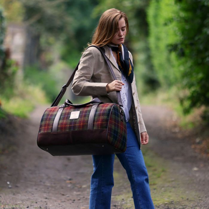 Harris Tweed Travel Bags