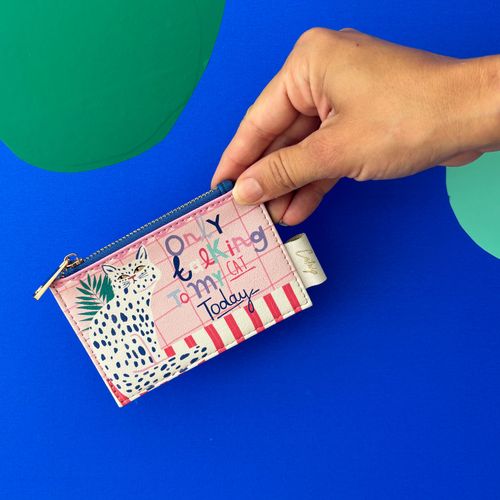 Catnip Zip purse