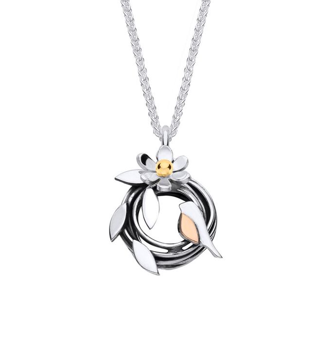 'Ruben the Robin' Silver Necklace