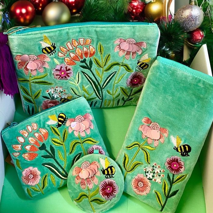 Cotton Velvet Bags & Pouches