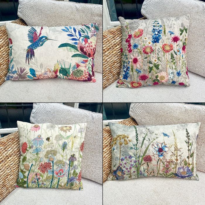 Cotton Embroidered Cushions