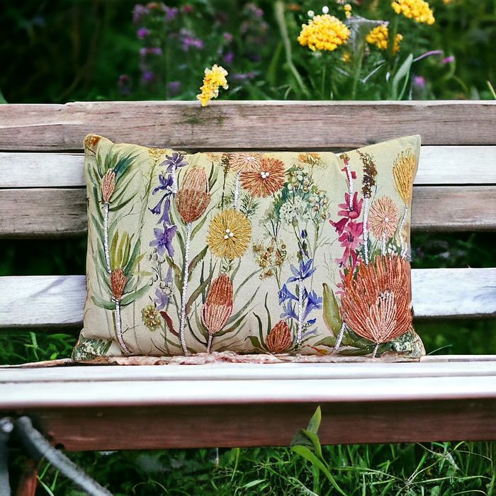 Cotton Embroidered Cushions