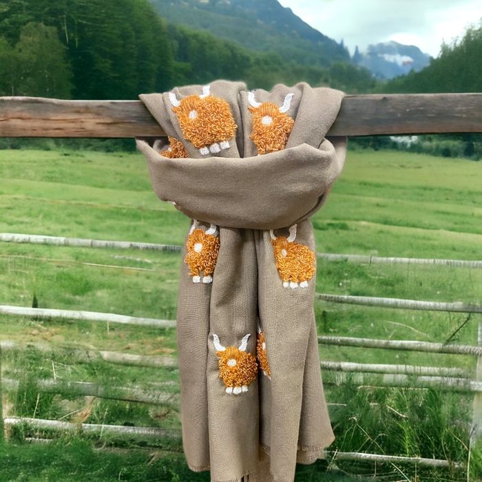 Wool & Mohair Woolly Scarves