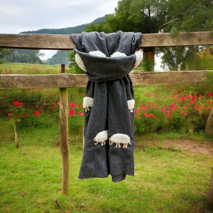 Wool & Mohair Woolly Scarves