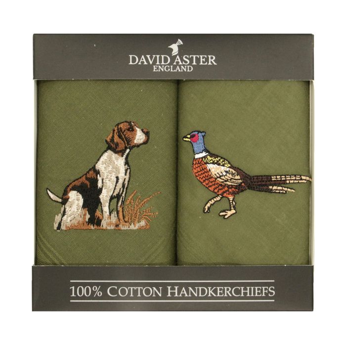 Men's Embroidered Handkerchiefs