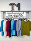 V-Neck Fine Knit Top