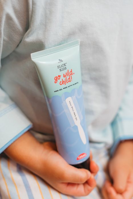 Plant Based Kids Hair Gel in Zesty Lime and Fresh Mint