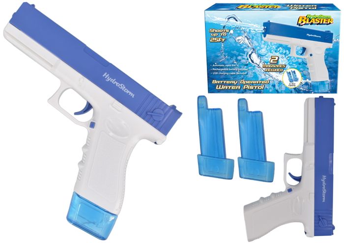 Hydrostorm Water Pistol with rechargable battery
