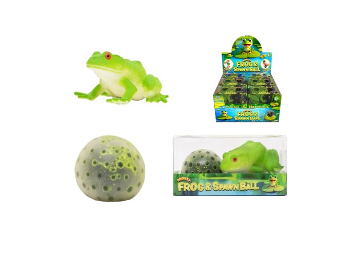 Squishy Frog and Ball Fidget Toy