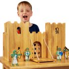 Lanka Kade Wooden Toy Boats and Buildings