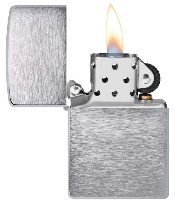Zippo Windproof Lighter - Classic Brushed Chrome