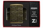 Zippo Windproof Lighter - Art deco pattern design