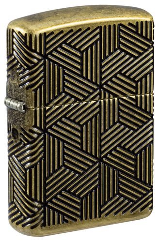 Zippo Windproof Lighter - Art deco pattern design