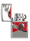 Zippo Windproof Lighter - Racing Car Emblem