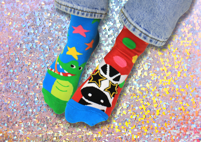 PARTY PALS - 6 Party Animal oddsocks