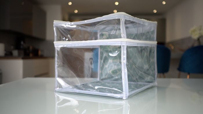 Scubl cube - blue and white